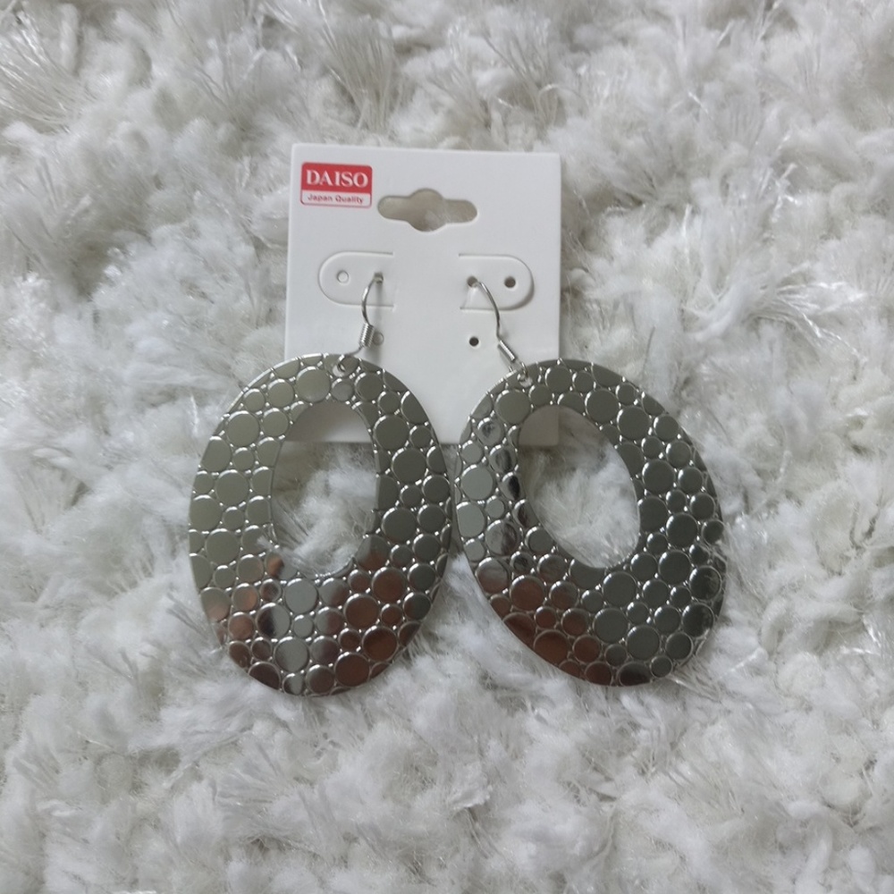 Silver Drop Earrings